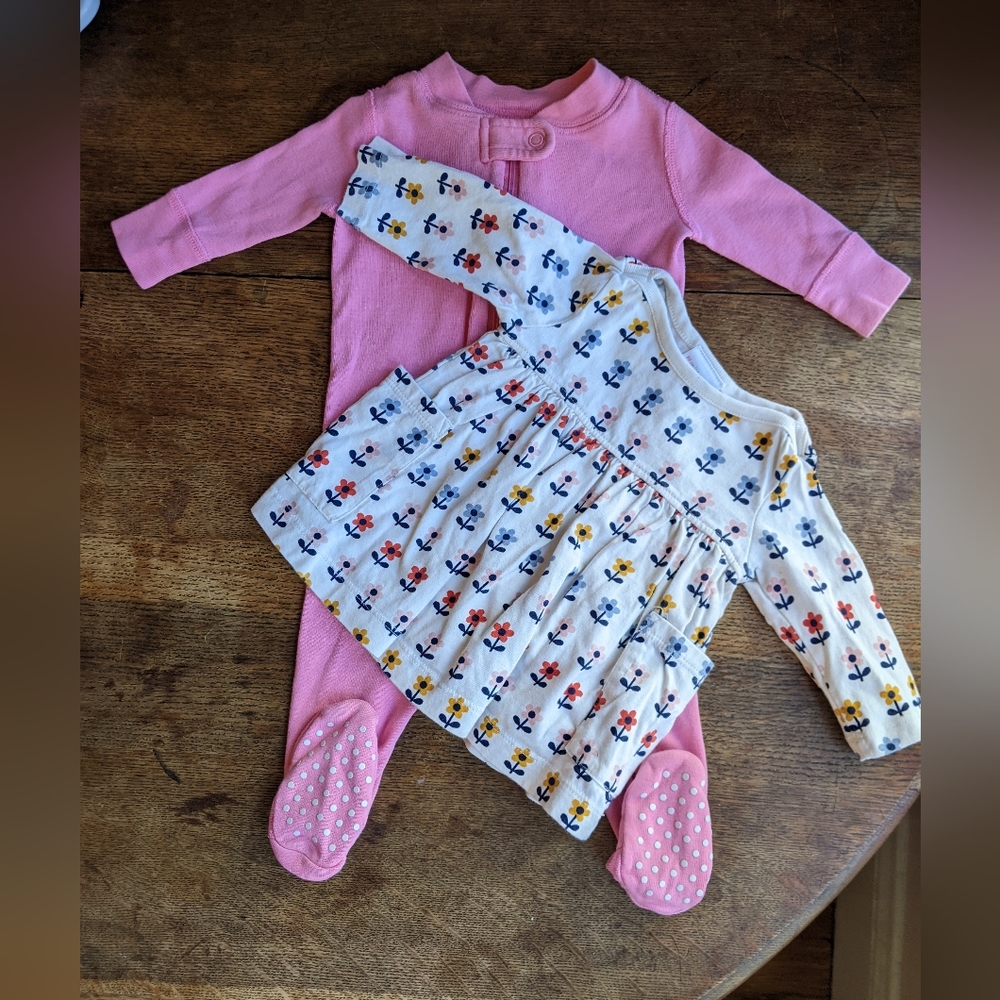 Hanna Andersson 0-3 month girl bundle of 2